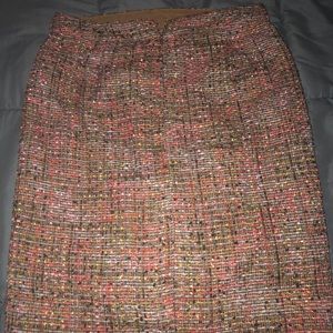 J Crew Pencil Skirt Multicolored